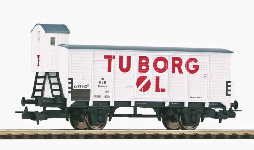 Piko 54619 Ged. Güterwagen G02 Bier Tuborg III m. Bhs